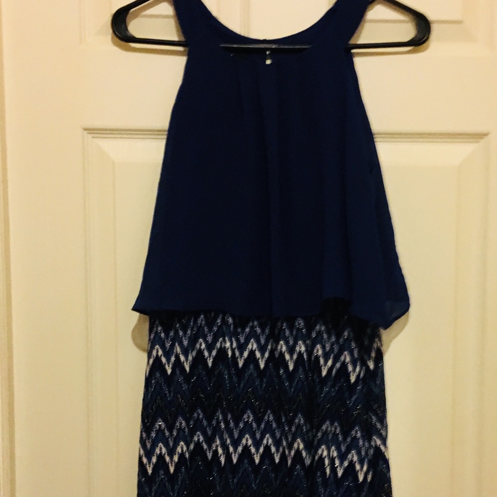 💕Youth Girl Navy Blue Roxy Dress size 16💕